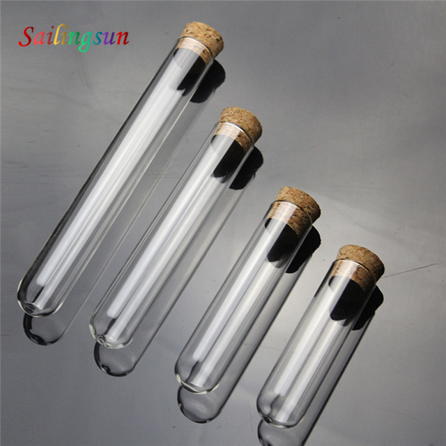 oversized with stopper handmade pyrex glass test tube