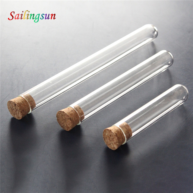 oversized with stopper handmade pyrex glass test tube