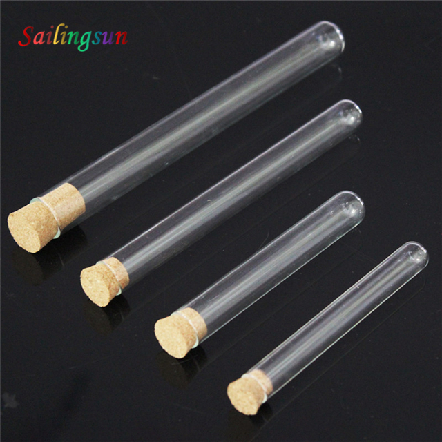 oversized with stopper handmade pyrex glass test tube