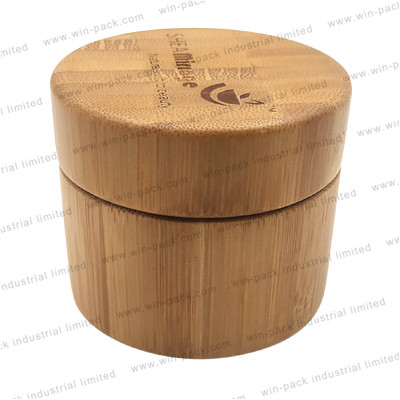 packaging cosmetics bamboo plastic skin care cream jar containers 30g