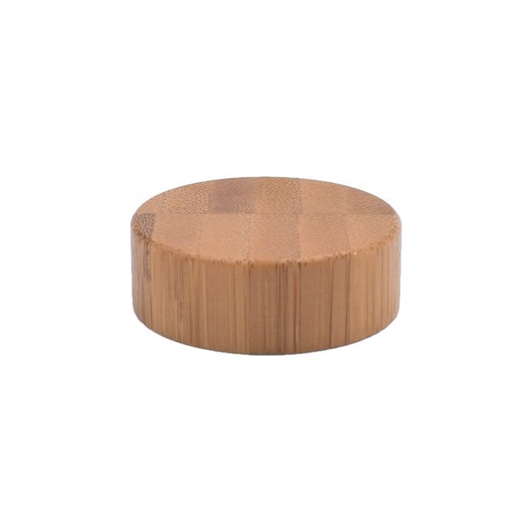 packaging eco friendly 5ml frosted glass 5 gram jar lip balm container with bamboo screw lid