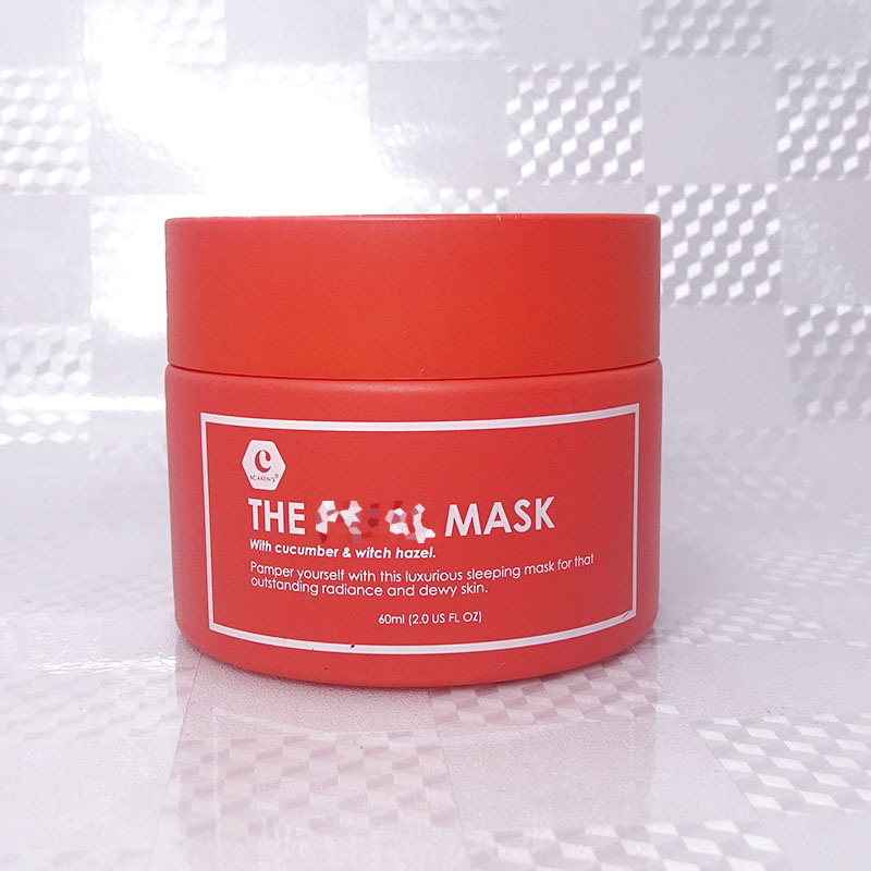 painted grey matte silver eye cream cosmetic packaging 20g glass jar