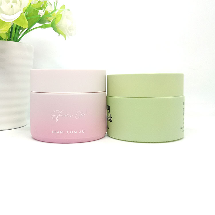 painting 15g 20g 30g 50g 100g pink and red opal white glass jar porcelain jar with plastic lid ceramic jar container