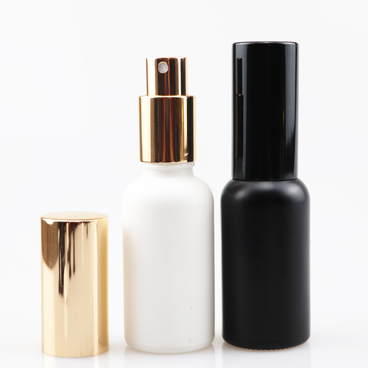 painting black 10ml 20ml 30ml 60ml perfume glass bottle empty glass spray bottles for massage oil or tincture oil