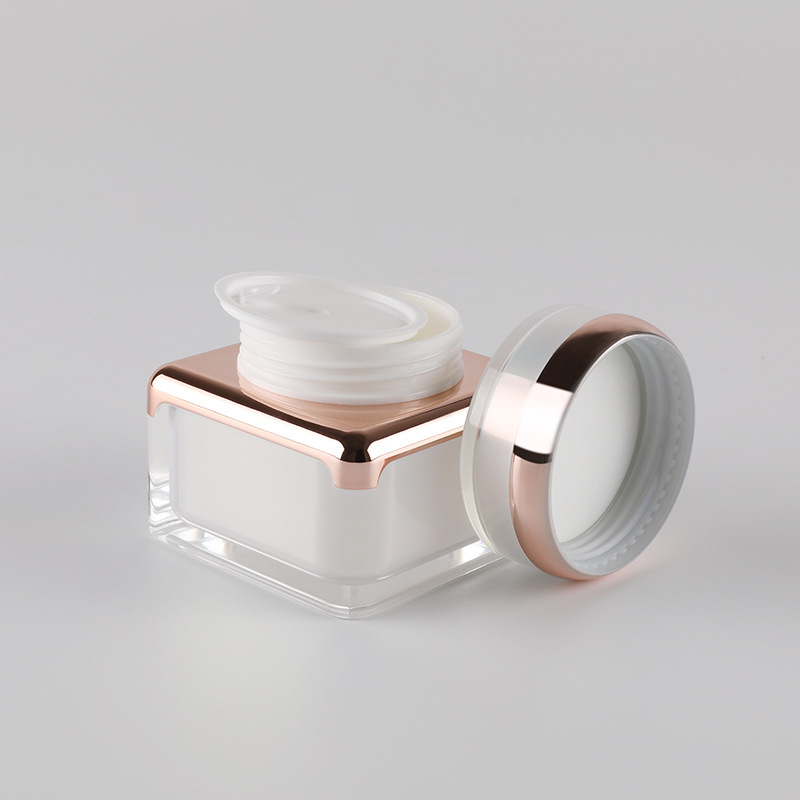 pearl white cosmetic jars plastic jar cosmetic cosmetic jar suppliers