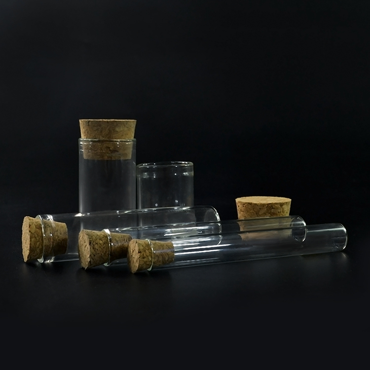 pendant Wishing bottle 0.5ml 1ml 2ml 3ml 4ml 5ml 10ml 15ml 20ml 30ml 50ml 100ml clear glass vial with cork stoppers