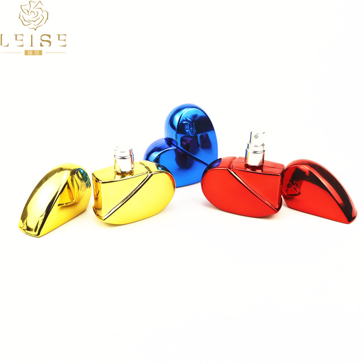 perfume bottle heart shape perfume atomizer 25ml 30ml 1oz portable refillable perfume spray bottle for travel