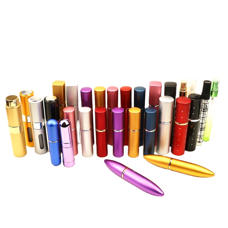 perfume bottle heart shape perfume atomizer 25ml 30ml 1oz portable refillable perfume spray bottle for travel