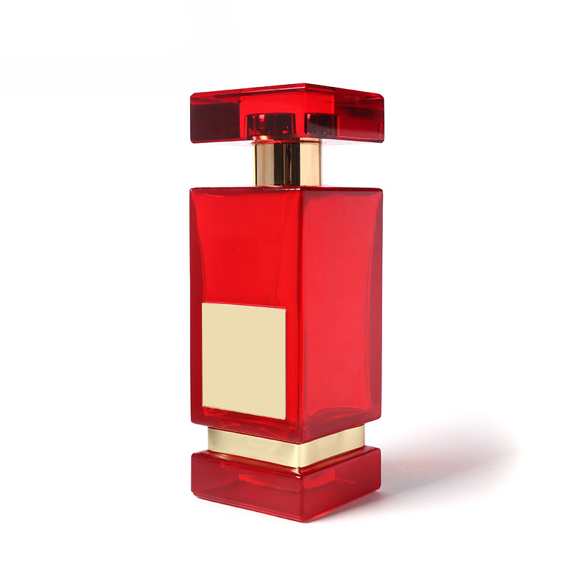 perfume bottles 50ml glass  square perfume bottle  perfume refill bottle