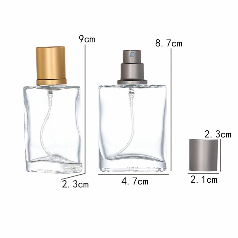 perfume glass bottle luxury perfume bottle 100ml designed perfume bottles