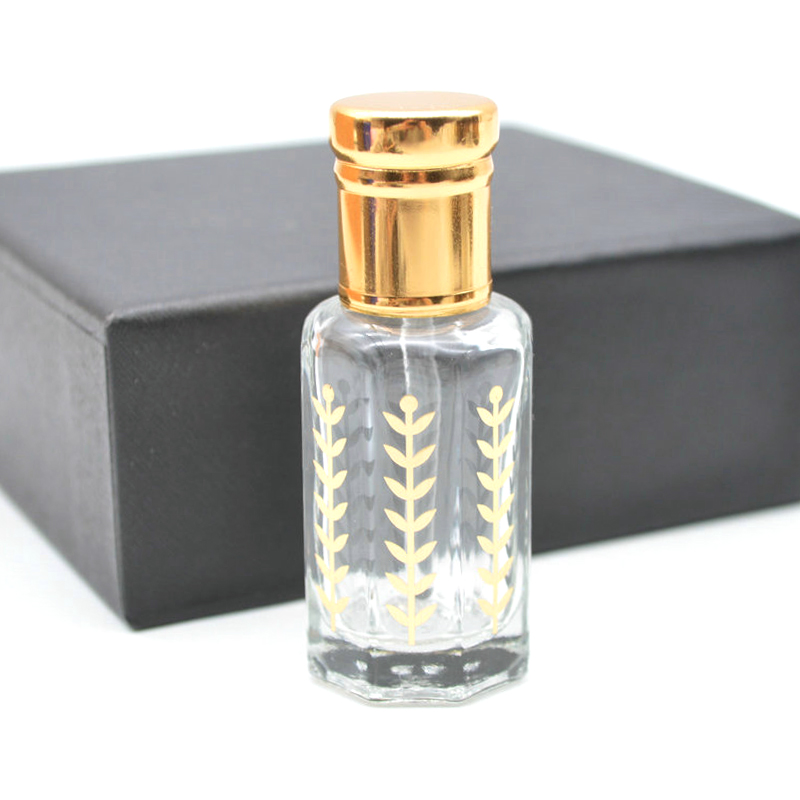 perfume oil oud glass bottle 3 6 12 ml with custom logo