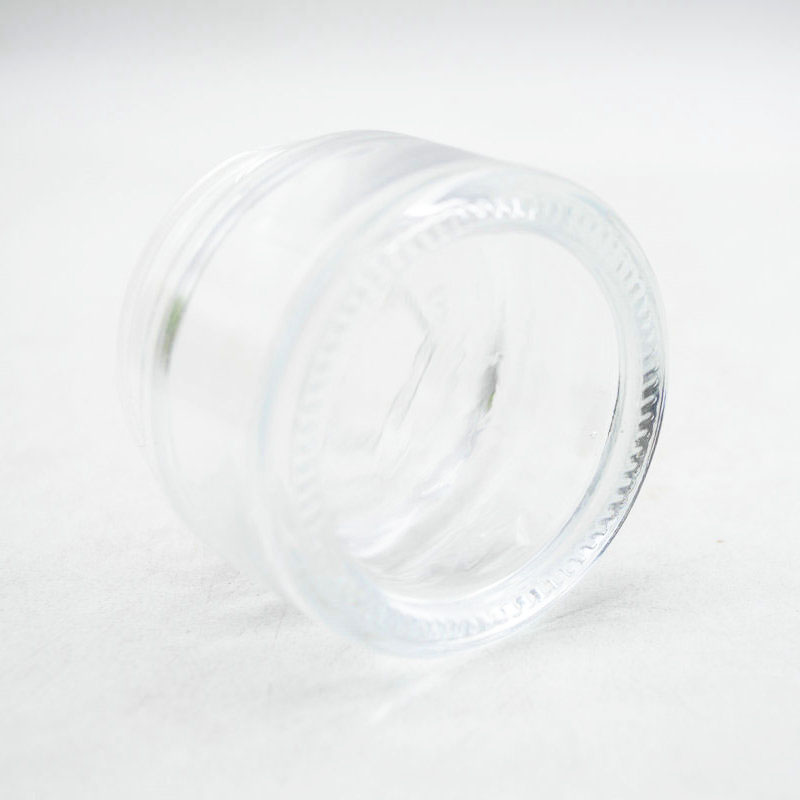 personal care beauty glass cosmetic cream jar with ABS cap 50ml glass jar