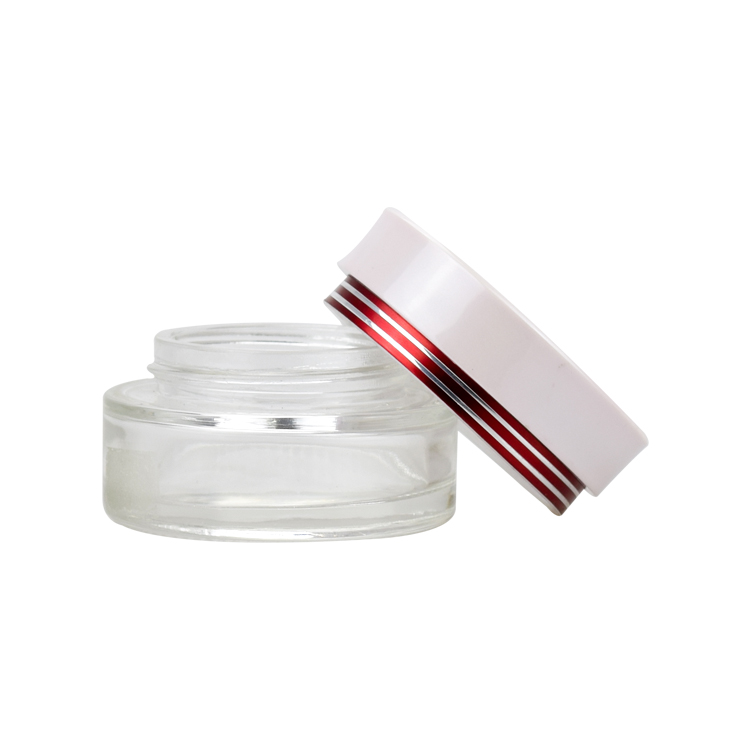 personal care cosmetic container 30g 50g face mask body cream butter glass jar