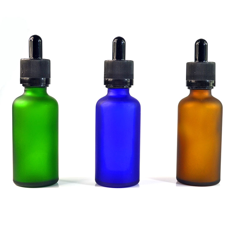 personal care essential oil e liquid e juice clear frosted 15ml 30ml 1 oz glass dropper bottle