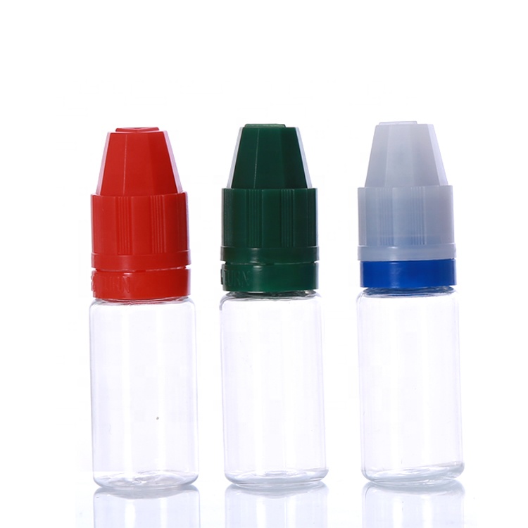 pet bottle cap maker 10ml 15ml 20ml 30ml 50ml child proof cap bottles pet e liquid bottles 10 ml