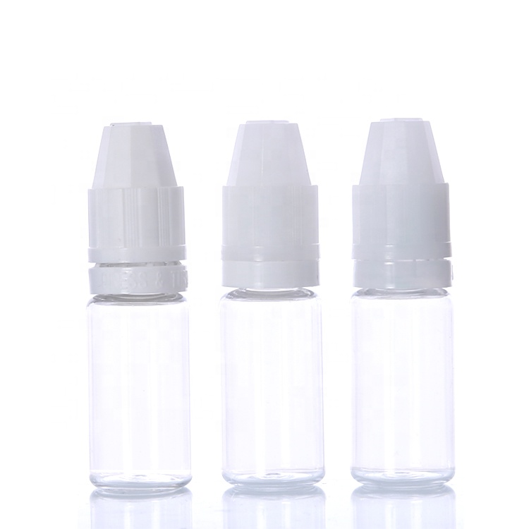 pet bottle cap maker 10ml 15ml 20ml 30ml 50ml child proof cap bottles pet e liquid bottles 10 ml