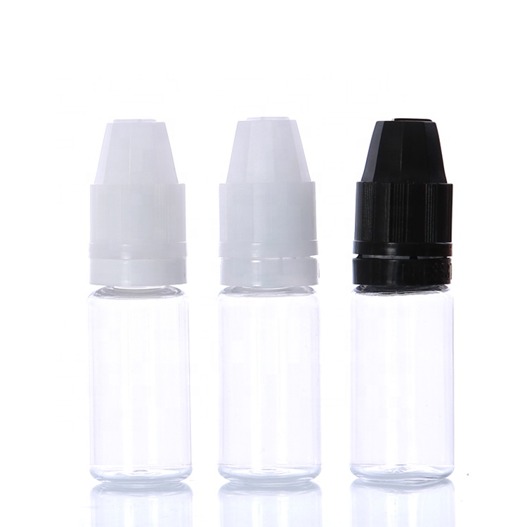 pet bottle cap maker 10ml 15ml 20ml 30ml 50ml child proof cap bottles pet e liquid bottles 10 ml