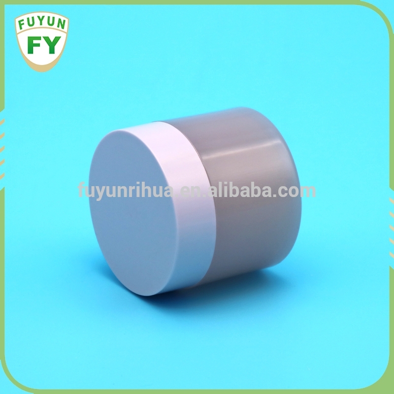 pet plastic jars cosmetics 50g matte black plastic jars with lids wholesale