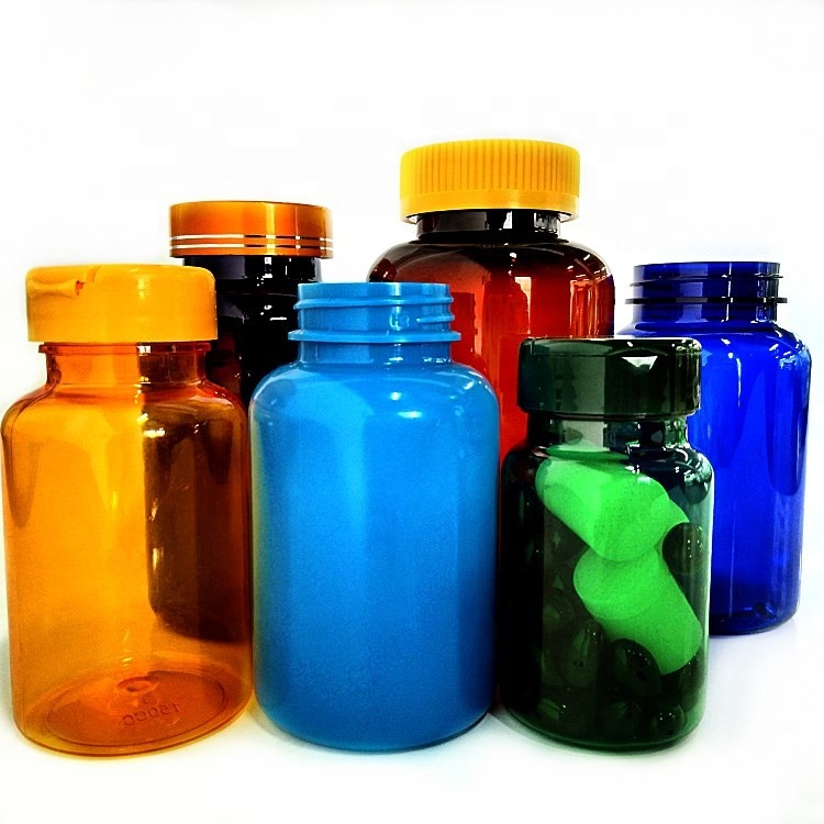 pharma packaging manufacture Wholesale food candy nutirtion health supplement 100 150 200 250 300ml Pharma Plastic Bottles Amber
