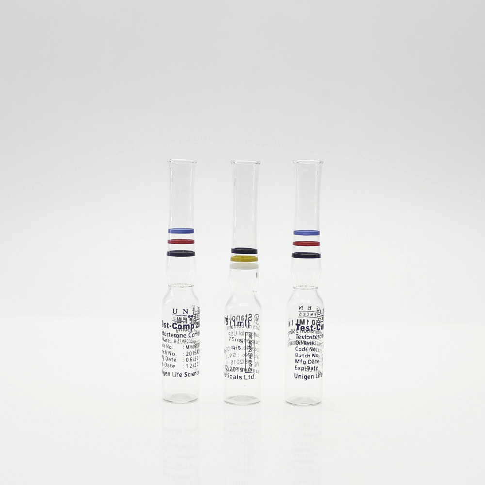 pharmaceutical glass ampoule bottle for injection VB-63T