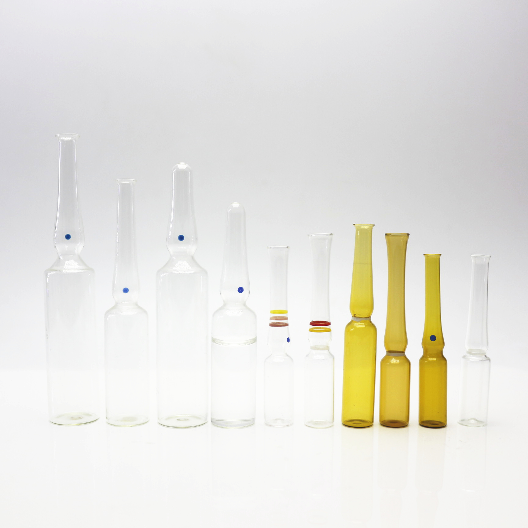 pharmaceutical glass ampoule bottle for injection VB-63T