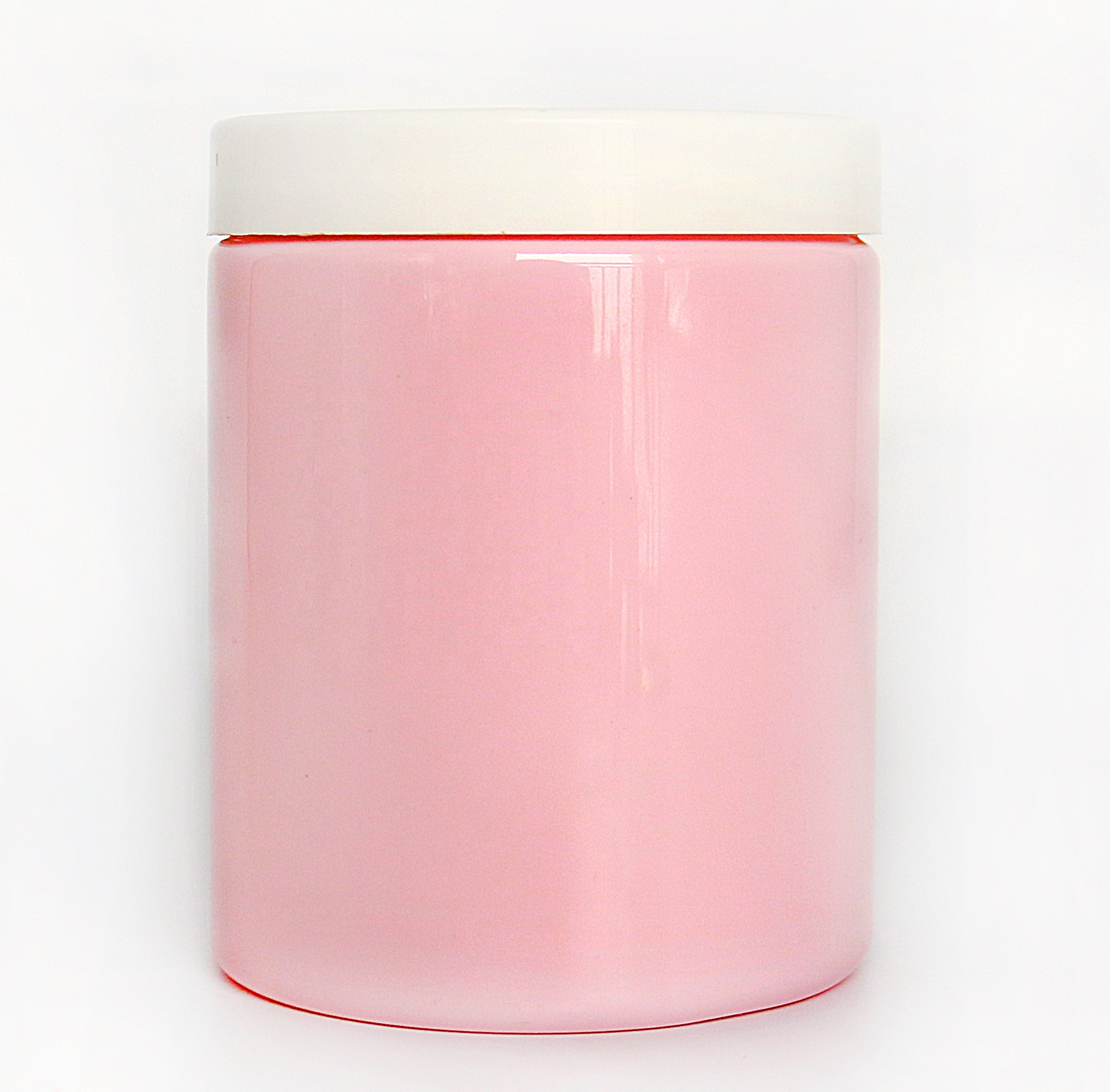 pink cosmetic jars Plastic Cream Jar 8 oz 20 oz container for Pink Body Butter cosmetic jar pot round bottle pink