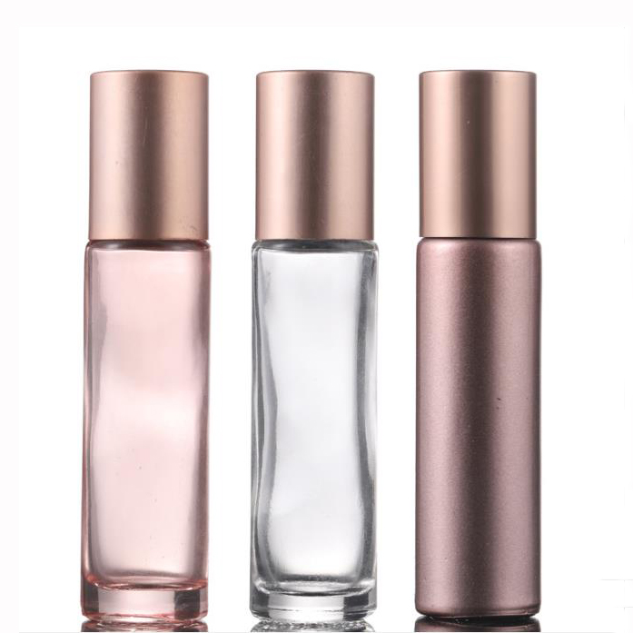 pink pink essential oil roller bottles and empty perfume bottles 10ml roller bottle