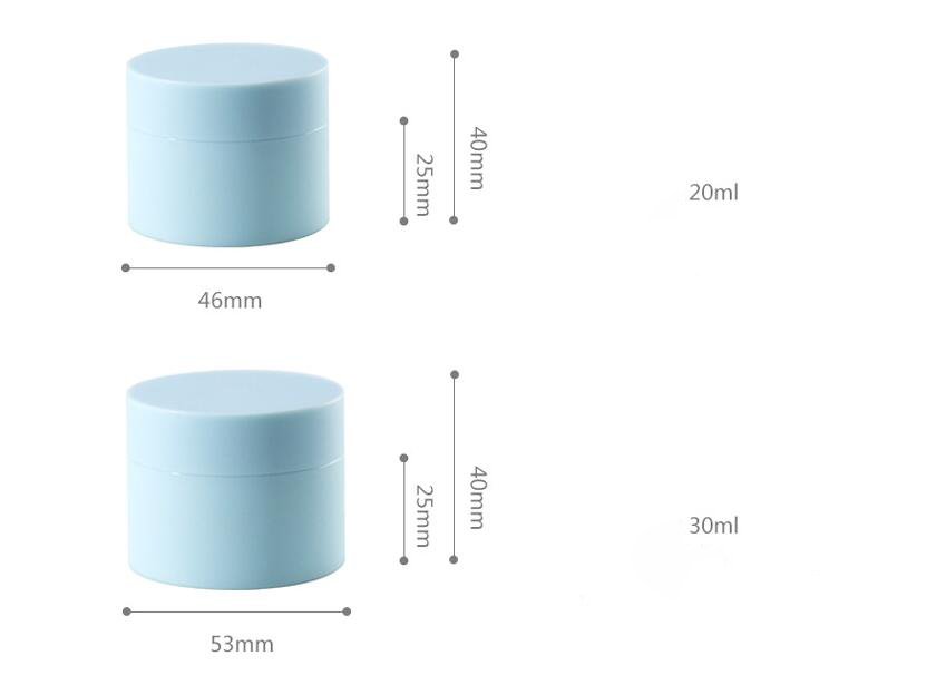 pink plastic cream jar recycled matte black plastic cosmetics containers and packaging cosmetic cream jars 5g 15g 20g 30g