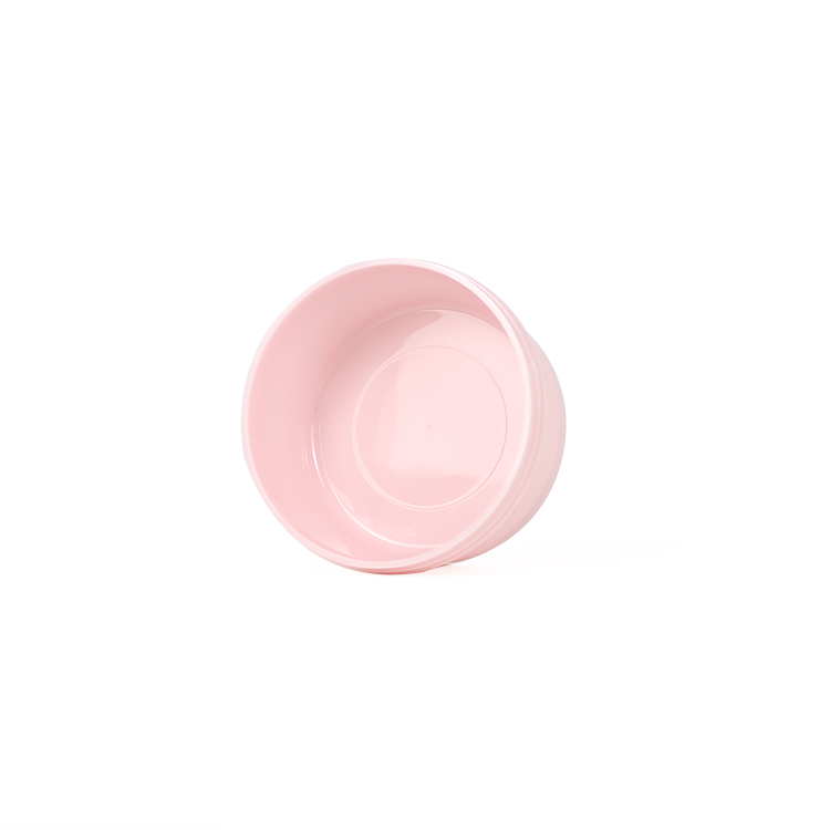 pink plastic pp cosmetic jar for cream