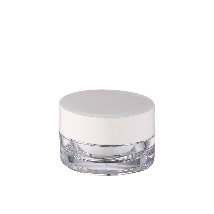 plain acrylic container jars 30g 50g 30ml 50ml round empty clear acrylic plastic sample containers slime storage favor jars