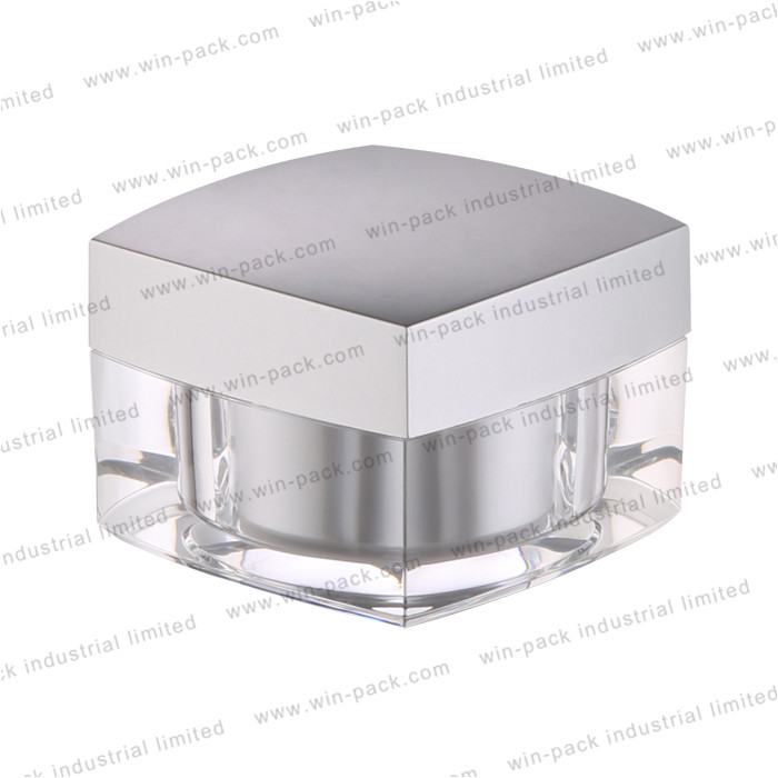 plastic 5g 30g 50g cosmetic pack small jar face skin cream beauty sample container empty acrylic bottle