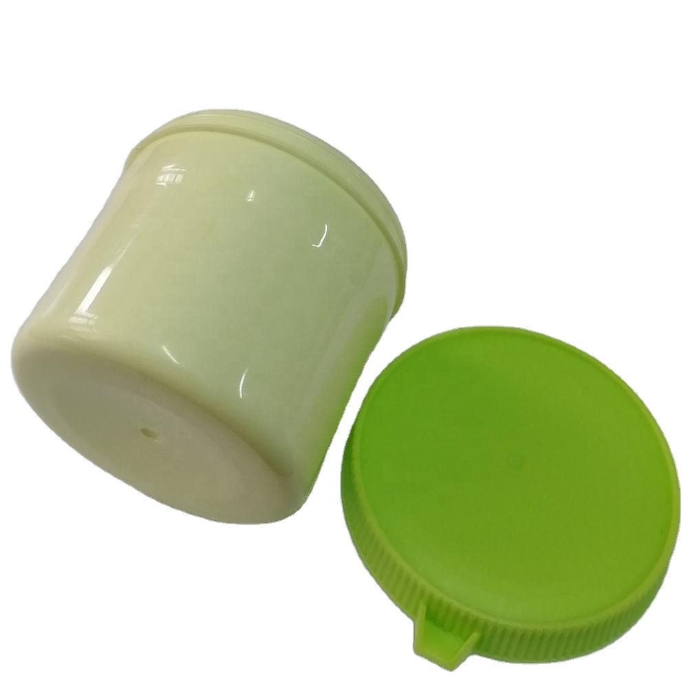 plastic 60g white cream jar