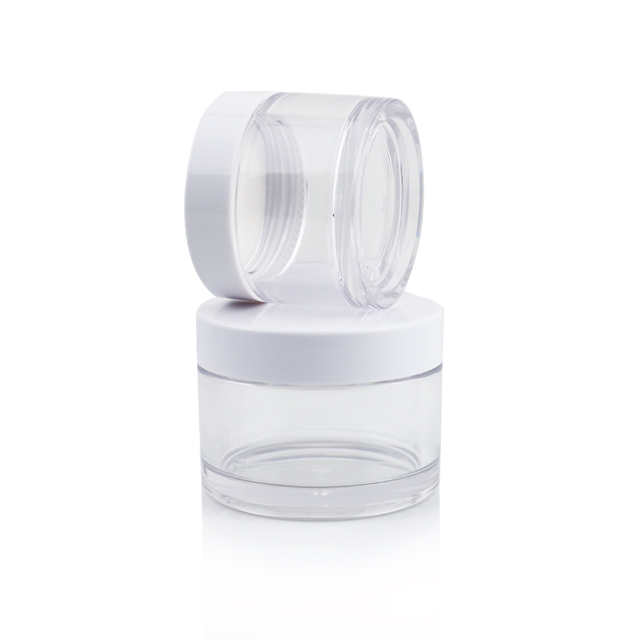 plastic 8oz 250g frosted jar for body cream
