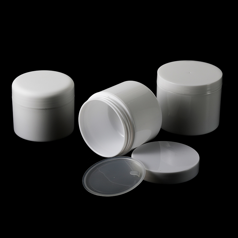 plastic PP jar 100ml 120ml for packing cosmetics cream OEM private logo custom color