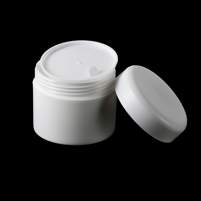 plastic PP jar 100ml 120ml for packing cosmetics cream OEM private logo custom color