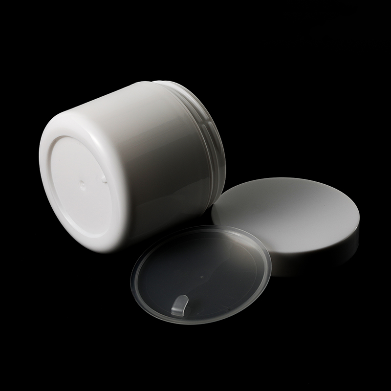 plastic PP jar 100ml 120ml for packing cosmetics cream OEM private logo custom color