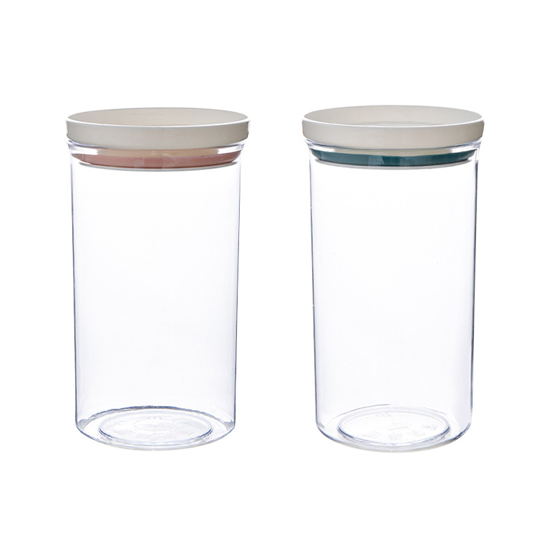 plastic Whole grain cans food storage bottles airtight kitchen box organizer with lid container coarse grain tank