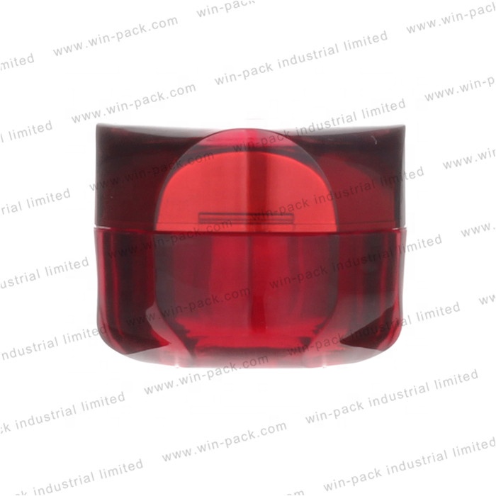 plastic acrylic cream jar for cosmetic cream with cap 10g 50g