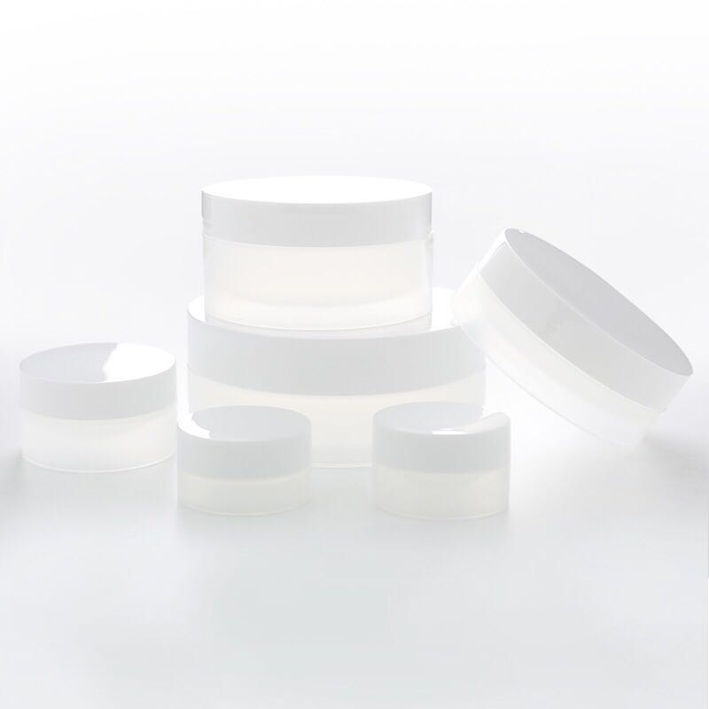 plastic body PP material lush packaging 3g 5g 10g 30g 50g 100g cosmetic jar for cream powder coconut milk salt
