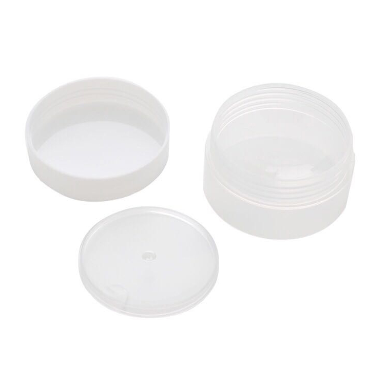 plastic body PP material lush packaging 3g 5g 10g 30g 50g 100g cosmetic jar for cream powder coconut milk salt
