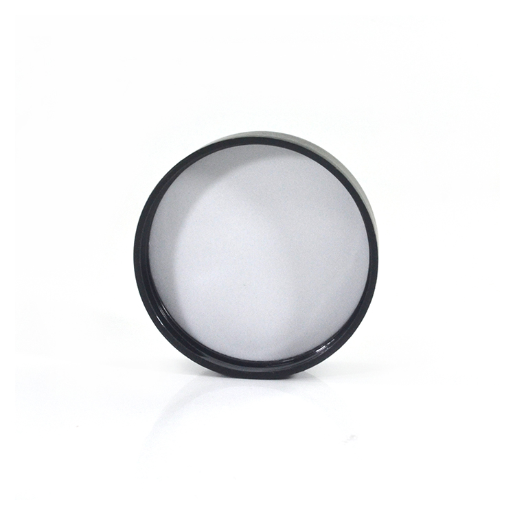 plastic body material 1oz 30ml 50ml white black plastic cosmetic cream jar for hand cream with screw top lid
