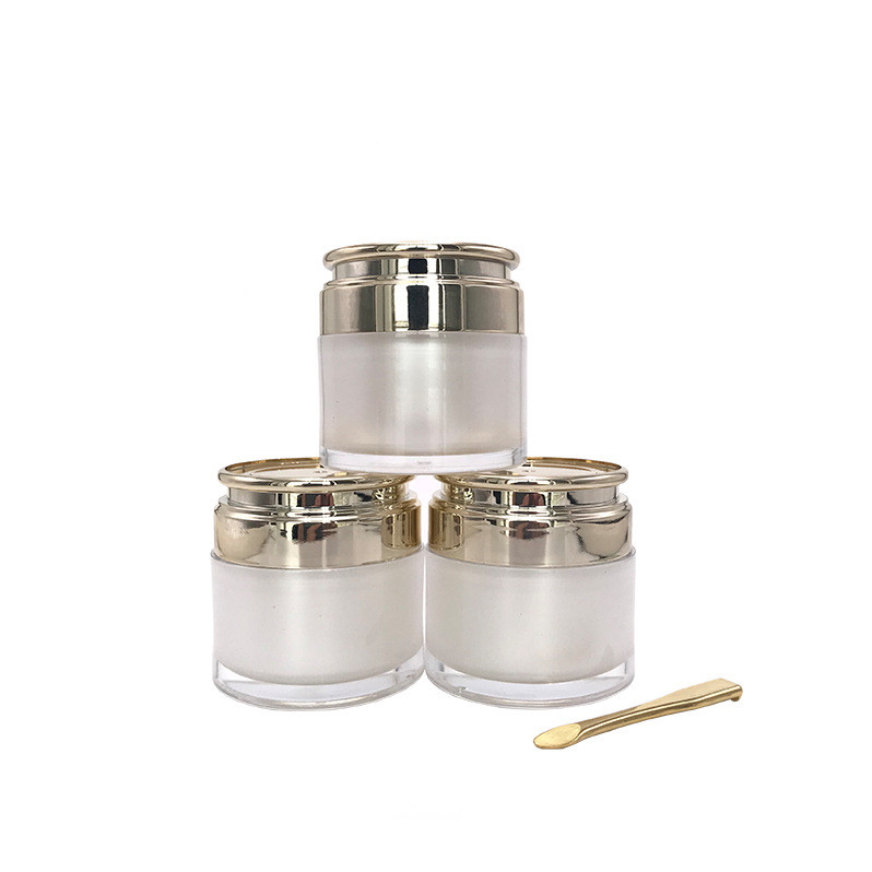 plastic container cosmetic jar  cosmetic packaging face cream container  stock hot sale cream jars
