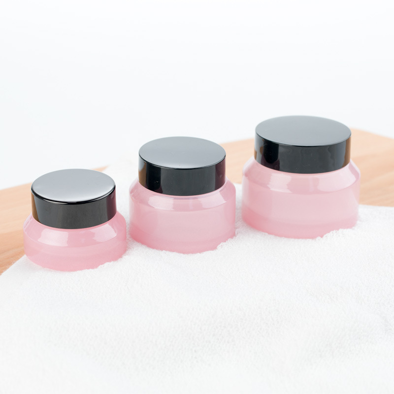 plastic container cosmetic jar pet plastic Jar cosmetics empty eye skin care cream containers