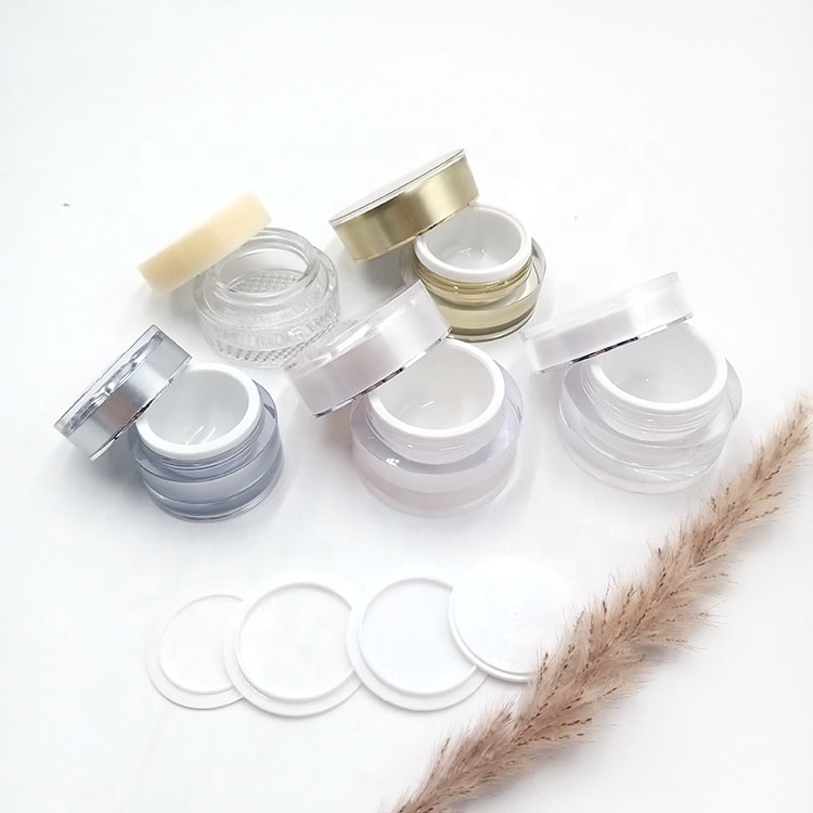 plastic cosmetic container cream acrylic cosmetic cream jar 30g empty acrylic cosmetic cream jars 15g cosmetic luxury jar