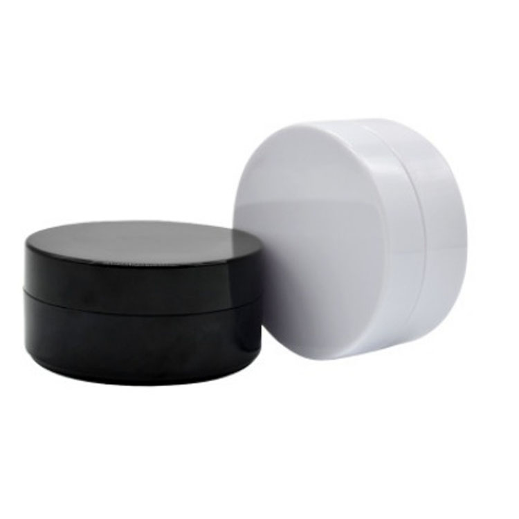 plastic cosmetic jar with lid facial cream containers plastic cosmetic jar