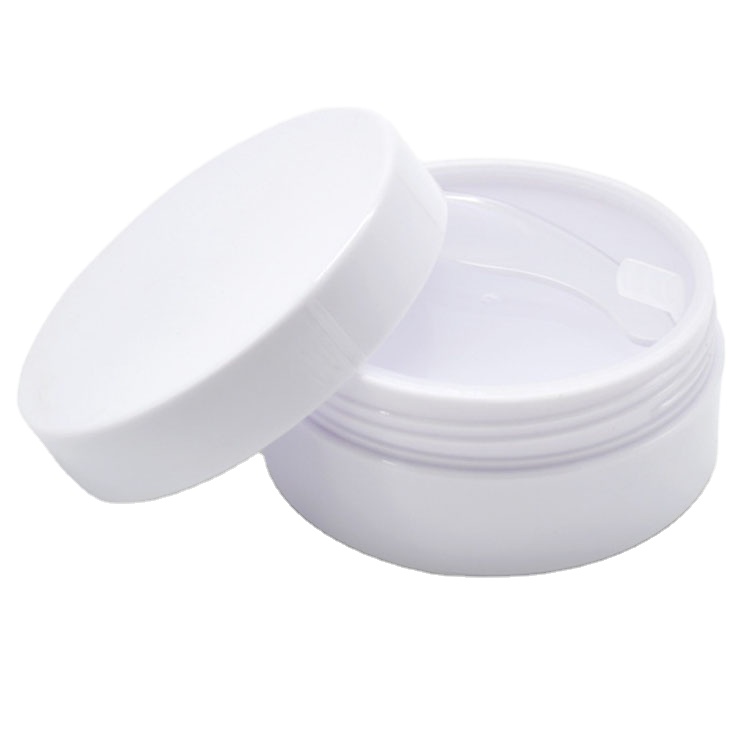 plastic cosmetic jar with lid facial cream containers plastic cosmetic jar