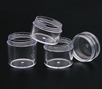 plastic empty cosmetic 20g lip scrub lip balm nail glitter container diameter 38.5mm43mm