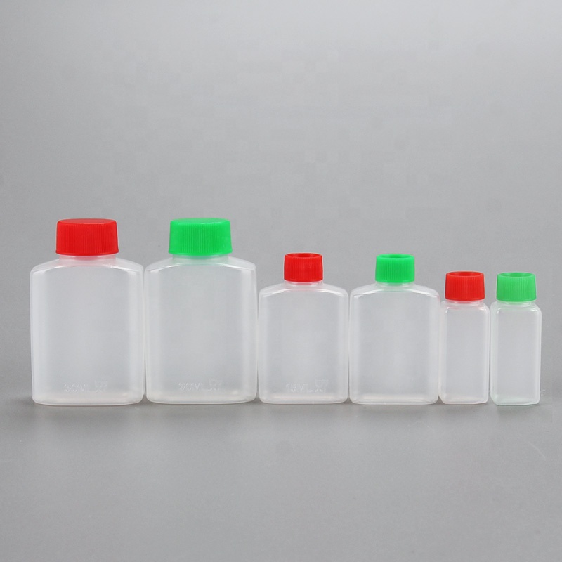 plastic square container pp material 30ml mini soy disposable sauce bottle with lid