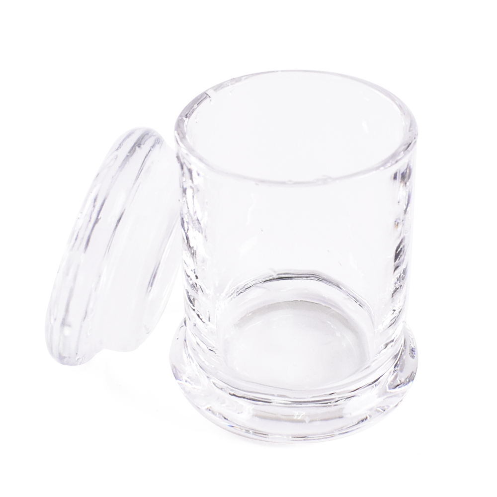 pop top glass jar bamboo lid