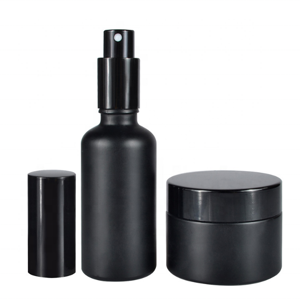 popular 30g frost cream glass jar bottle with shiny silver lid